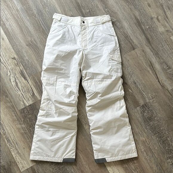 Columbia White Snow ❄️ Pants Outdoor Style (growth system)size lg 14-16 | 1594 - Picture 1 of 13